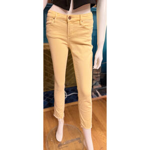 Dear John Ankle & Cropped Jeans Size 25 Yellow